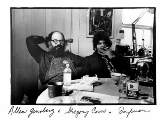 Allen Ginsberg and Gregory Corso